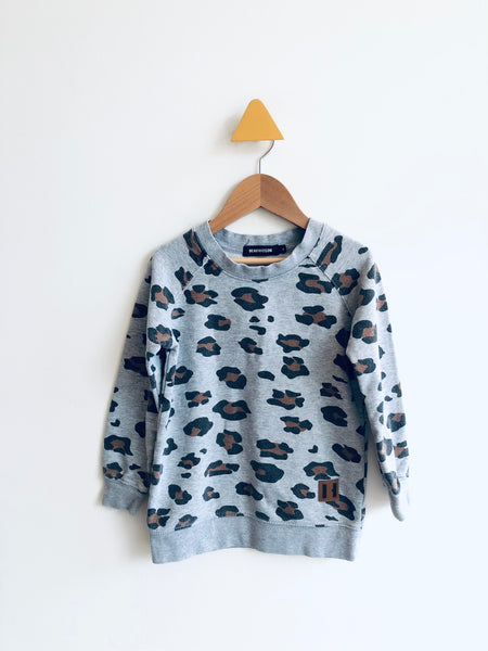 Beau Hudson Leopard Print Sweatshirt (4Y)