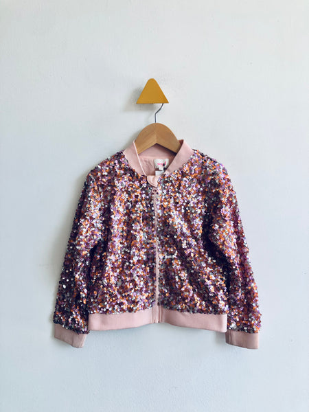 Seed Heritage REALLY LOVED Sequin Bomber Jacket (Marks on cuffs) (5Y)