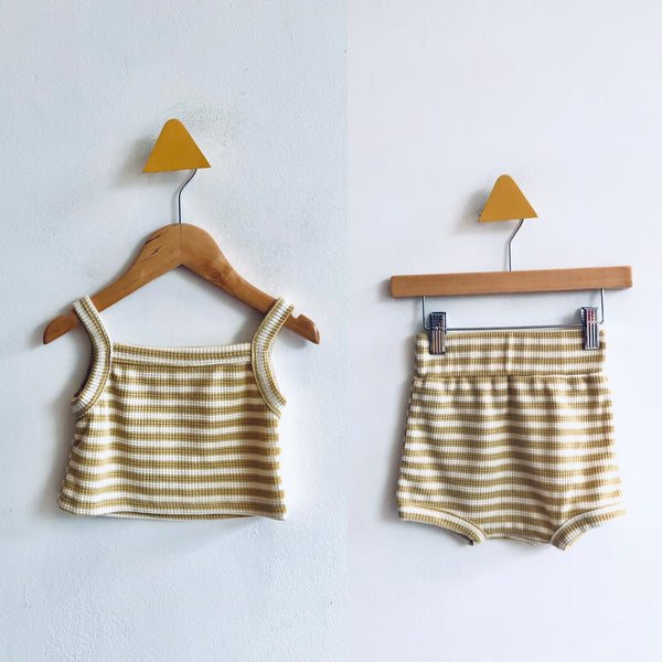 Never Not Striped Tank & Bloomer Set (3Y)