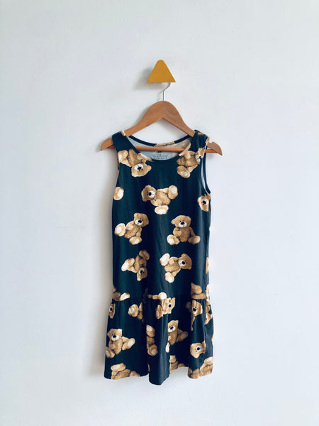 H&M Dropwaist Teddybear Dress (6-8Y)