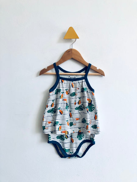 Coccoli Toucan Leaf and Fruit Onesie (18M)