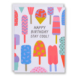 Icy Treats Happy Birthday Stay Cool Card