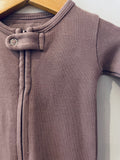 Loved Baby Organic Cotton Sleeper - Mauve (minor marking) (3-6M)