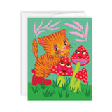 CHAMPIGNONS — Greeting card