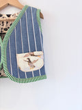 Handmade By Tokki Quilted Vest (12-24M)