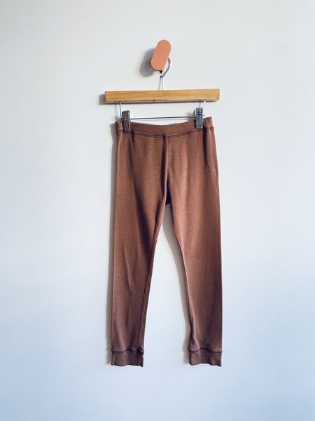 Mini Mioche Organic Cotton Leggings - Caramel  (6Y)