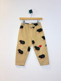 Mini Rodini Visibly Mended Guinea Pig Club Joggers (1.)