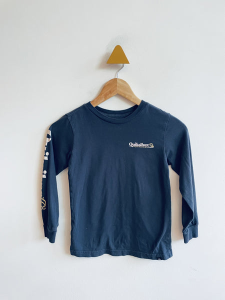 Quiksilver Logo Long Sleeve  (8-9Y)