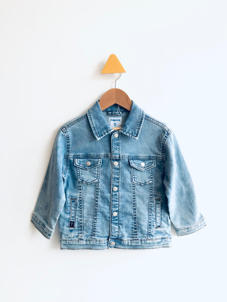 Mayoral Soft and Stretchy Jean Jacket (24M)