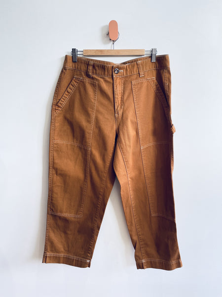 Old Navy High Rise Cargo Pants - Caramel (Adult 12)