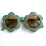 Sunglasses daisy shape - matt pastel finish: Mauve
