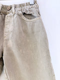 Zara Barrel Jeans (faded bleach marks. Kinda looks cool though) (2Y)