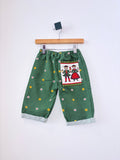Handmade By Tokki Floral Folk Art Pants (12-24M)