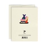 CHAT FESTIF — Greeting Card