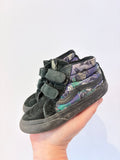 Vans Skeleton Bat High Top Shoes (7 Toddler)