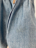 Cool Kids Embroidered Ruffle Detail Denim Dress (2Y)