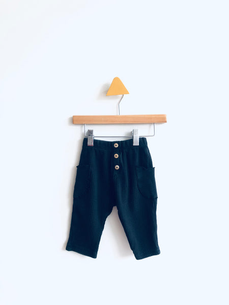 Zara Textured Pocket Pants (9-12M)