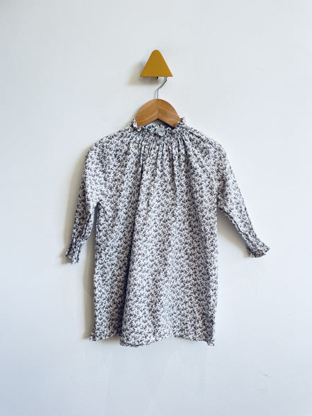 Belle Enfants Floral Smocked Neck Dress (18-24M)