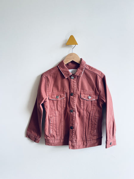Zara Distressed Denim Jacket (7Y)
