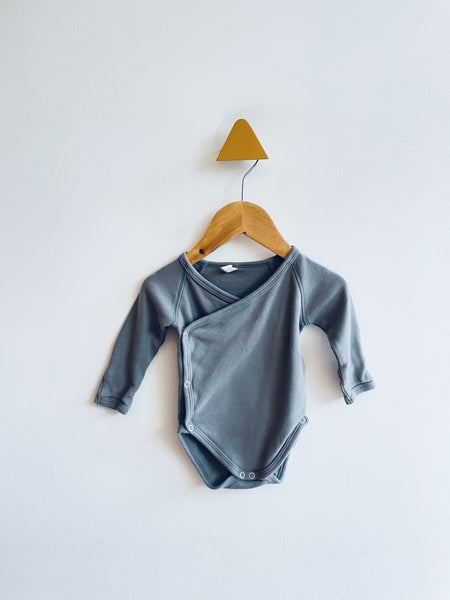 Quincy Mae Wrap Onesie (0-3M)