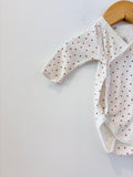 Petit Bateau Heart Onesie (1M)