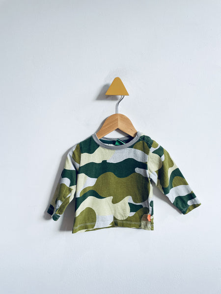 Mon Coeur Camo Top (6-12M)