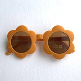 Sunglasses daisy shape - matt pastel finish: Mauve