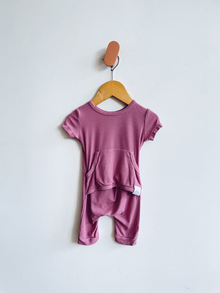 Ready Set Romper Ribbed Romper (0-6M)