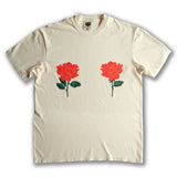 Double Roses Women's Unisex T-Shirt : XXL
