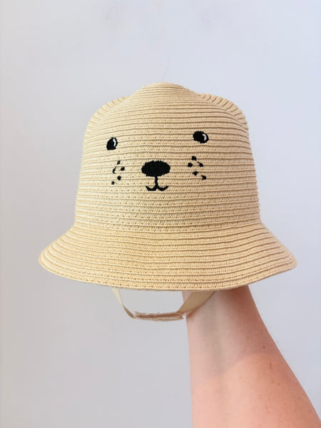 Papyrus Bear Hat // 12-18M – TOKKI