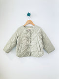 Zara REALLY LOVED Quilted Bow Jacket (minor scuffs) (3Y)