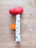 Fabric Flower Rattles