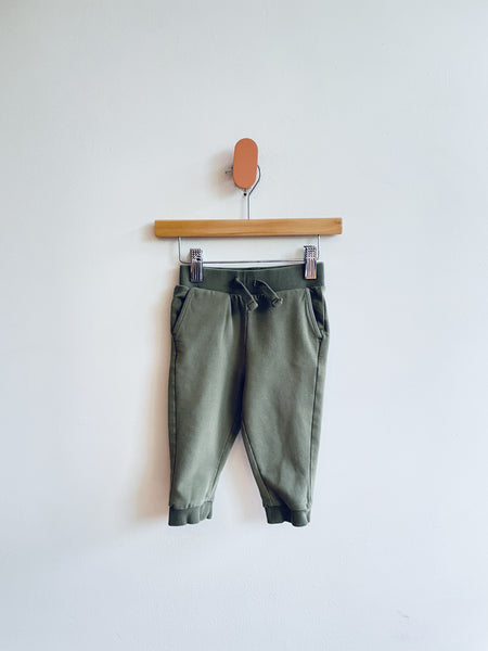Miles Basic Joggers - Army Green (12M)
