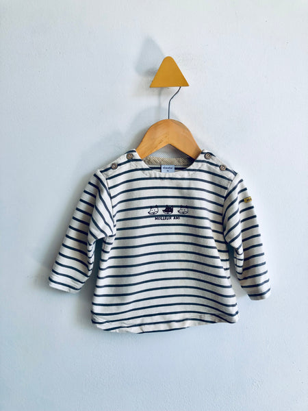 Absorba REALLY LOVED Striped Fox Top (2Y)
