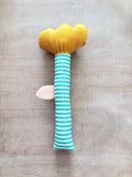 Fabric Flower Rattles