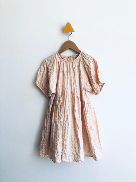 Zara Crinkle Balloon Sleeve Dress (4-5Y)