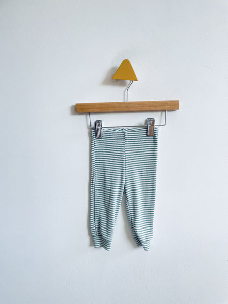 Baby Boden Striped Pointelle Pants (6-12M)