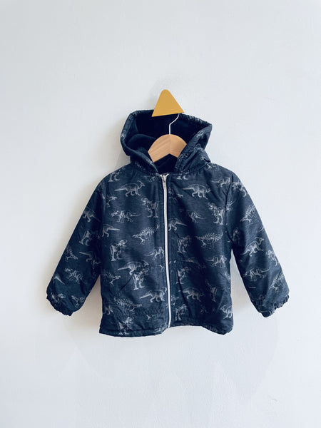 Mick Mack Fleece Lined Dino Jacket (2Y)