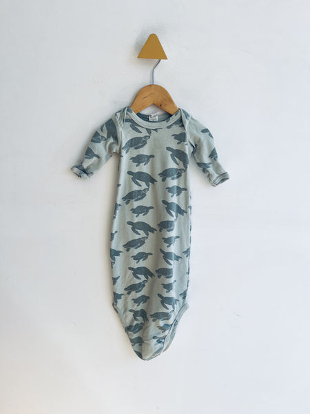 Kate Quinn Turtle Sleep Gown (0-3M)