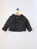 Fort Kids Wool,Mohair & Organic Cotton Sweater Jacket (2Y)