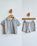 H&M Striped Set (6-9M)