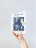 Tiny Twinkle Full Sleeve Lightning Bolt Bib (6-24M)