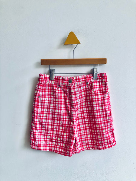 Eatons Vintage Floral Checked Shorts (6Y)