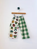 Handmade By Tokki Happy Camper Pants (12-24M)