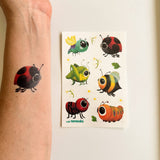 The friendly bugs - Temporary tattoos
