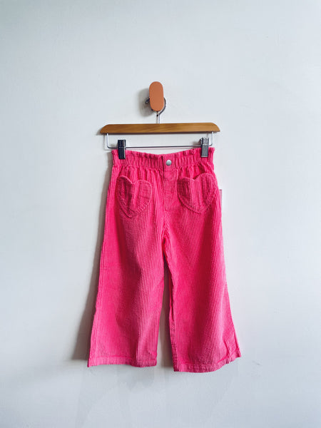 Old Navy Wide Leg Heart Pocket Cords (4Y)
