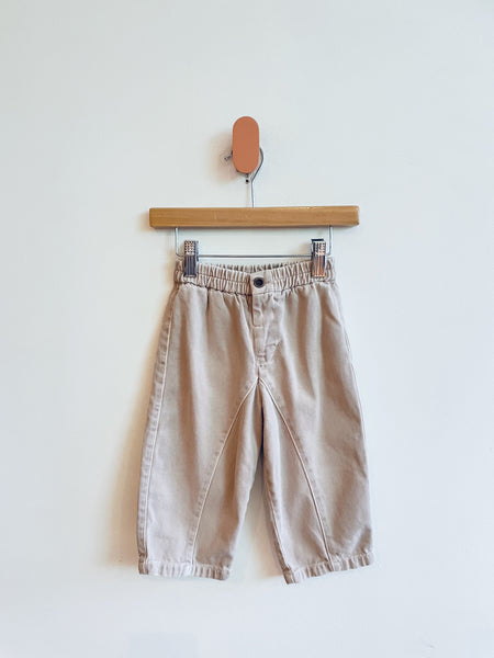 Zara Seam Detail Jeans - Clay (2Y)