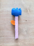 Fabric Flower Rattles