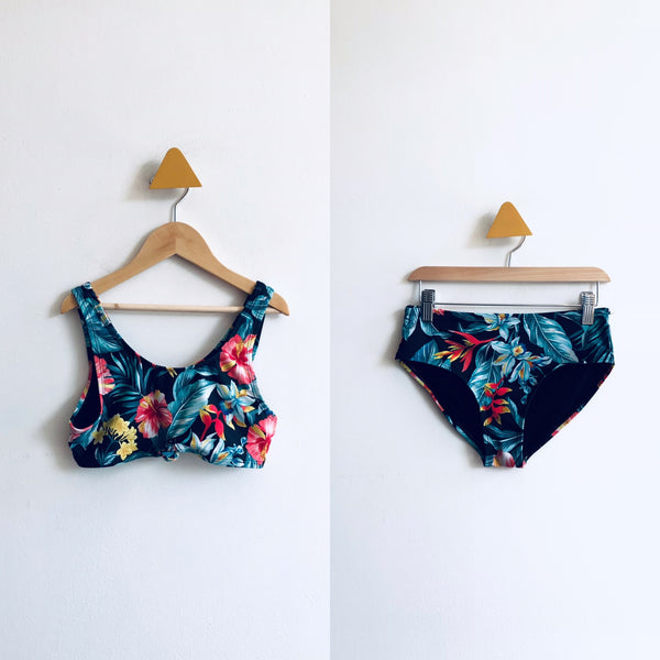 Old Navy  Tropical 2 Piece Swimsuit (11-12Y)