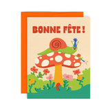 FÊTE D’ESCARGOTS — Greeting Card
